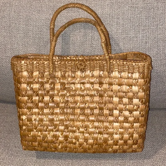 Vintage 1960’s basket woven purse - Picture 1 of 4
